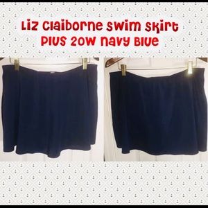 Liz Claiborne’s Swim Skirt Plus Size 20W